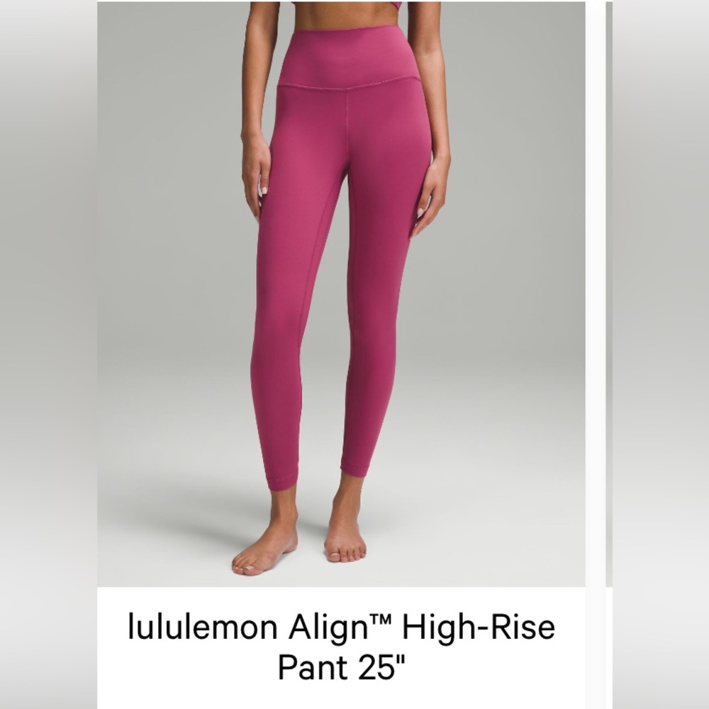 Lululemon Align Leggings 25”